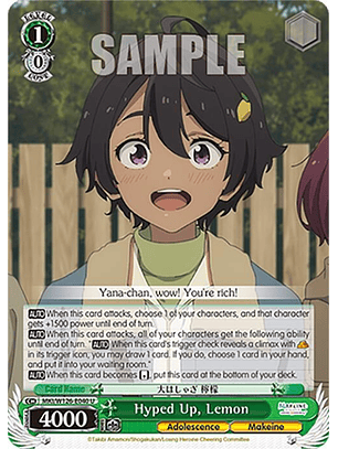 Hyped Up, Lemon - MKI/W126-E040 U - Uncommon