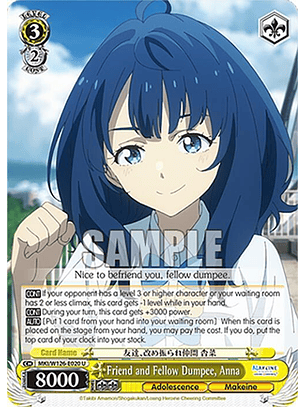 Friend and Fellow Dumpee, Anna - MKI/W126-E020 U - Uncommon