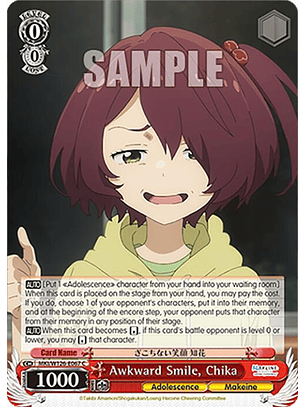 Awkward Smile, Chika - MKI/W126-E067 C - Common