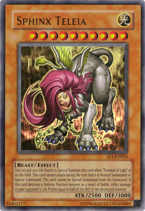 Sphinx Teleia - EP1-EN003 - Ultra Rare 1
