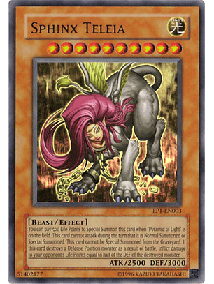 Sphinx Teleia - EP1-EN003 - Ultra Rare