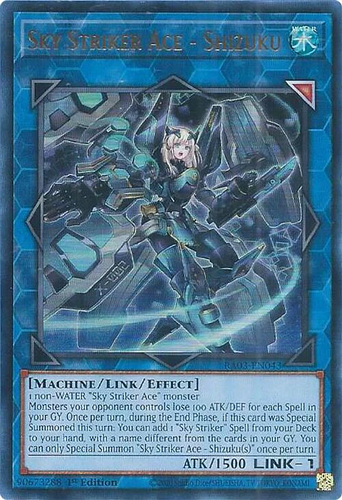 Sky Striker Ace - Shizuku - RA03-EN043