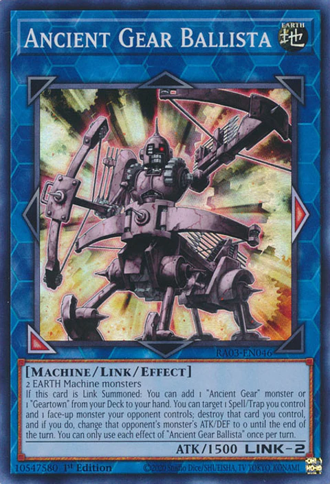 Ancient Gear Ballista - RA03-EN046