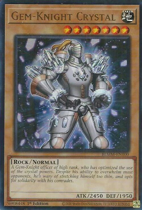 Gem-Knight Crystal - BLMM-EN100 - Ultra Rare  1