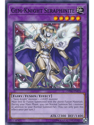 Gem-Knight Seraphinite - OP06-EN026 - Common