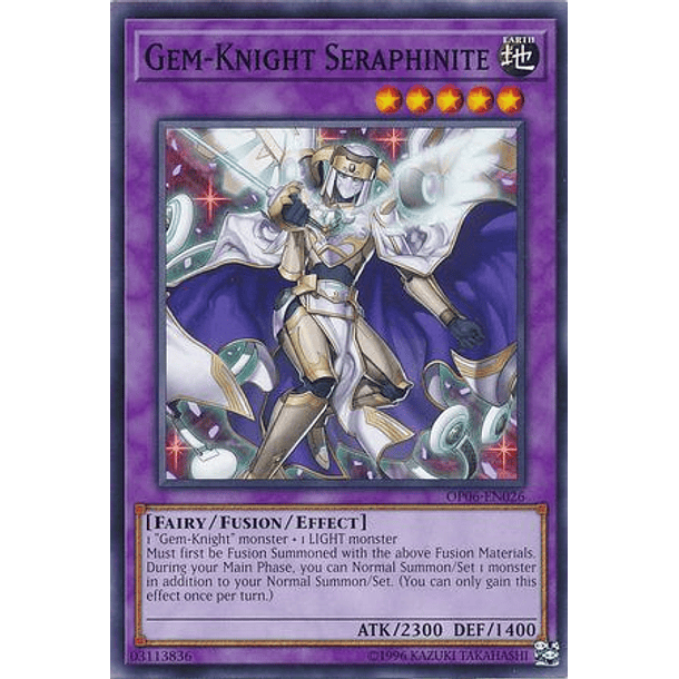 Gem-Knight Seraphinite - OP06-EN026 - Common