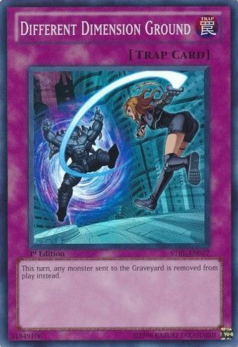 Different Dimension Ground - STBL-EN077 - Super Rare 