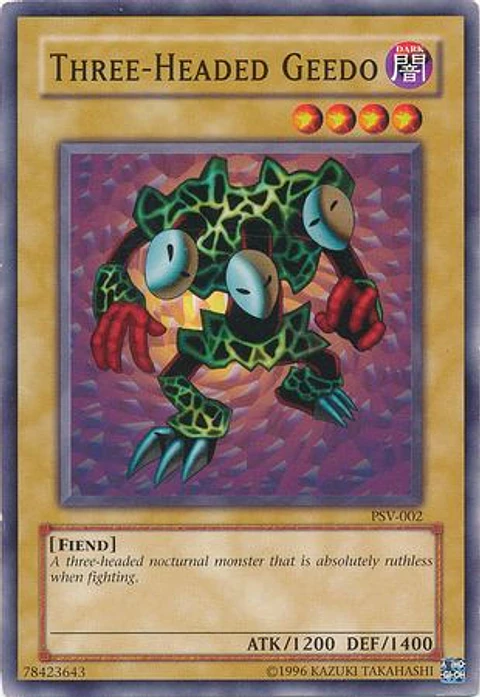 Three-Headed Geedo - PSV-002 - Common