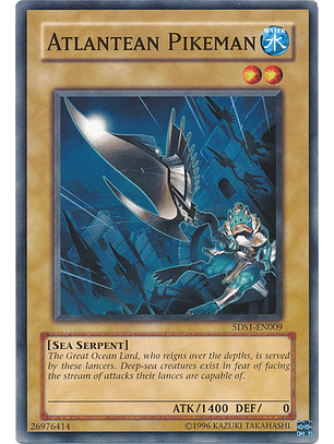 Atlantean Pikeman - 5DS1-EN009 - Common