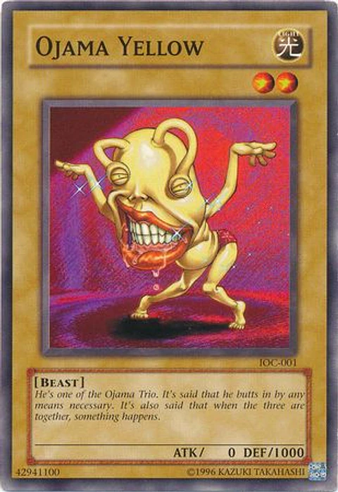 Ojama Yellow - IOC-001 - Common