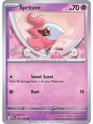 Spritzee - 035/088 - Common - POR