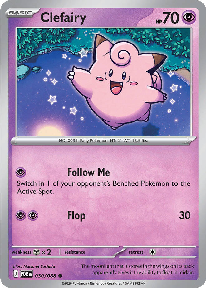 Clefairy - 030/088 - Common - POR 1