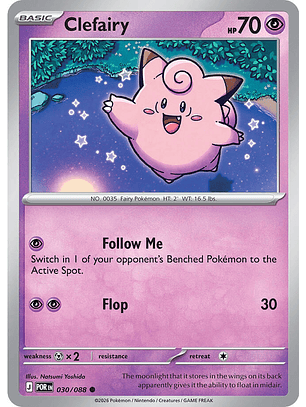 Clefairy - 030/088 - Common - POR