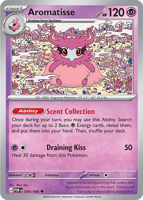 Aromatisse - 036/088 - Uncommon - POR 