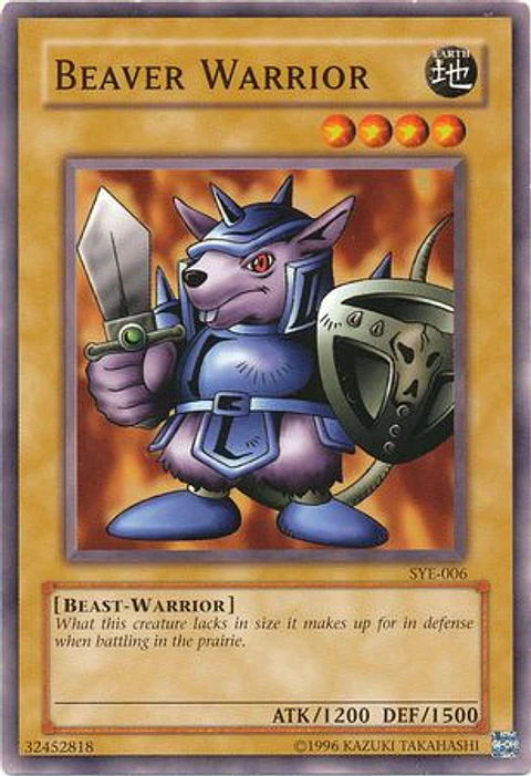 Beaver Warrior - LOB-064 - Common