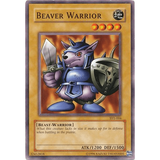 Beaver Warrior - LOB-064 - Common