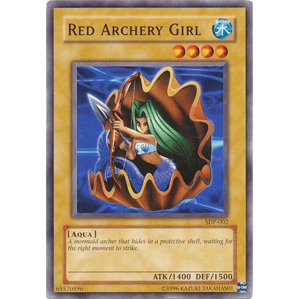 Red Archery Girl - SDP-002 - Common
