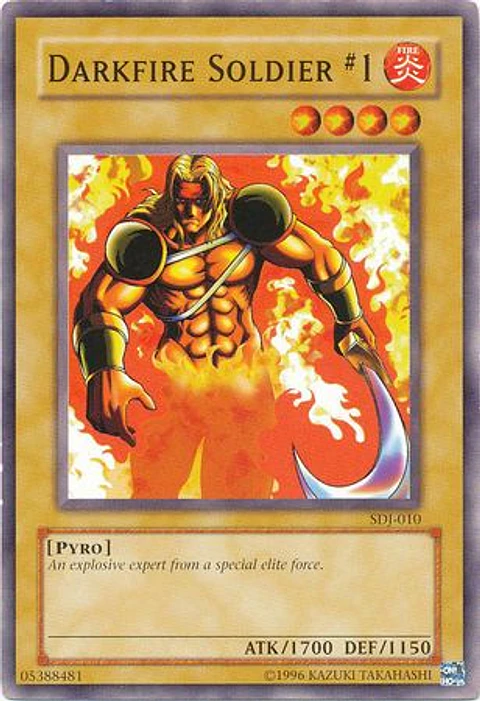 Darkfire Soldier #1 - SDJ-010 - Common 