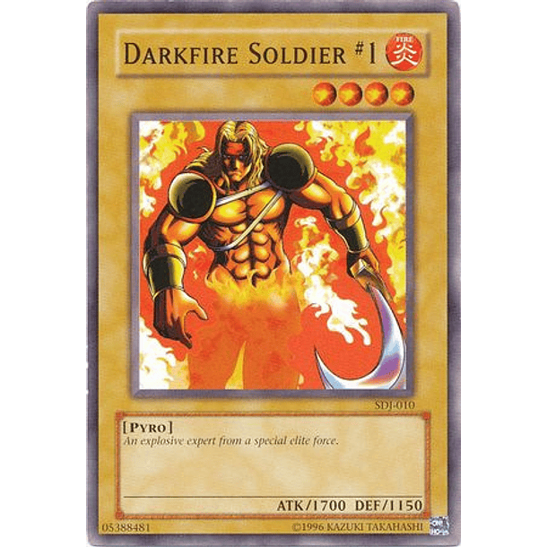 Darkfire Soldier #1 - SDJ-010 - Common 