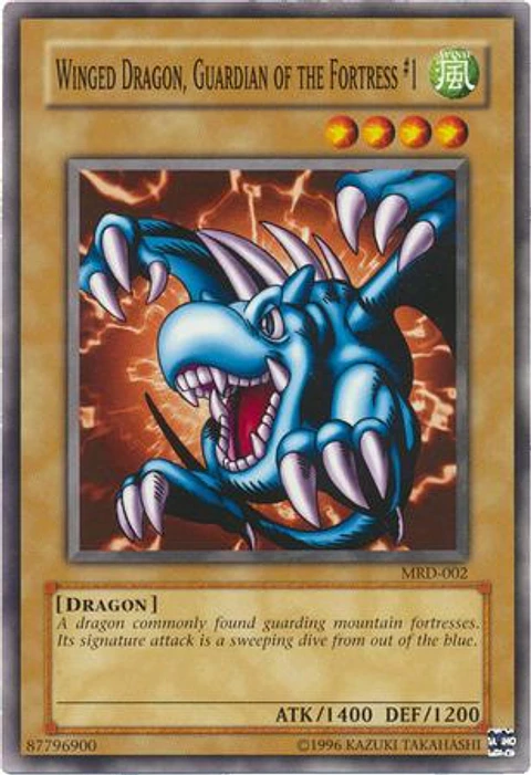 Winged Dragon, Guardian of the Fortress #1 - MRD-002 - Common
