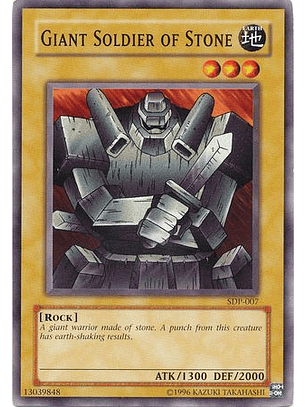 Giant Soldier of Stone - SDP-007 - Common