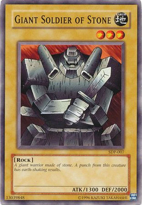 Giant Soldier of Stone - SDP-007 - Common