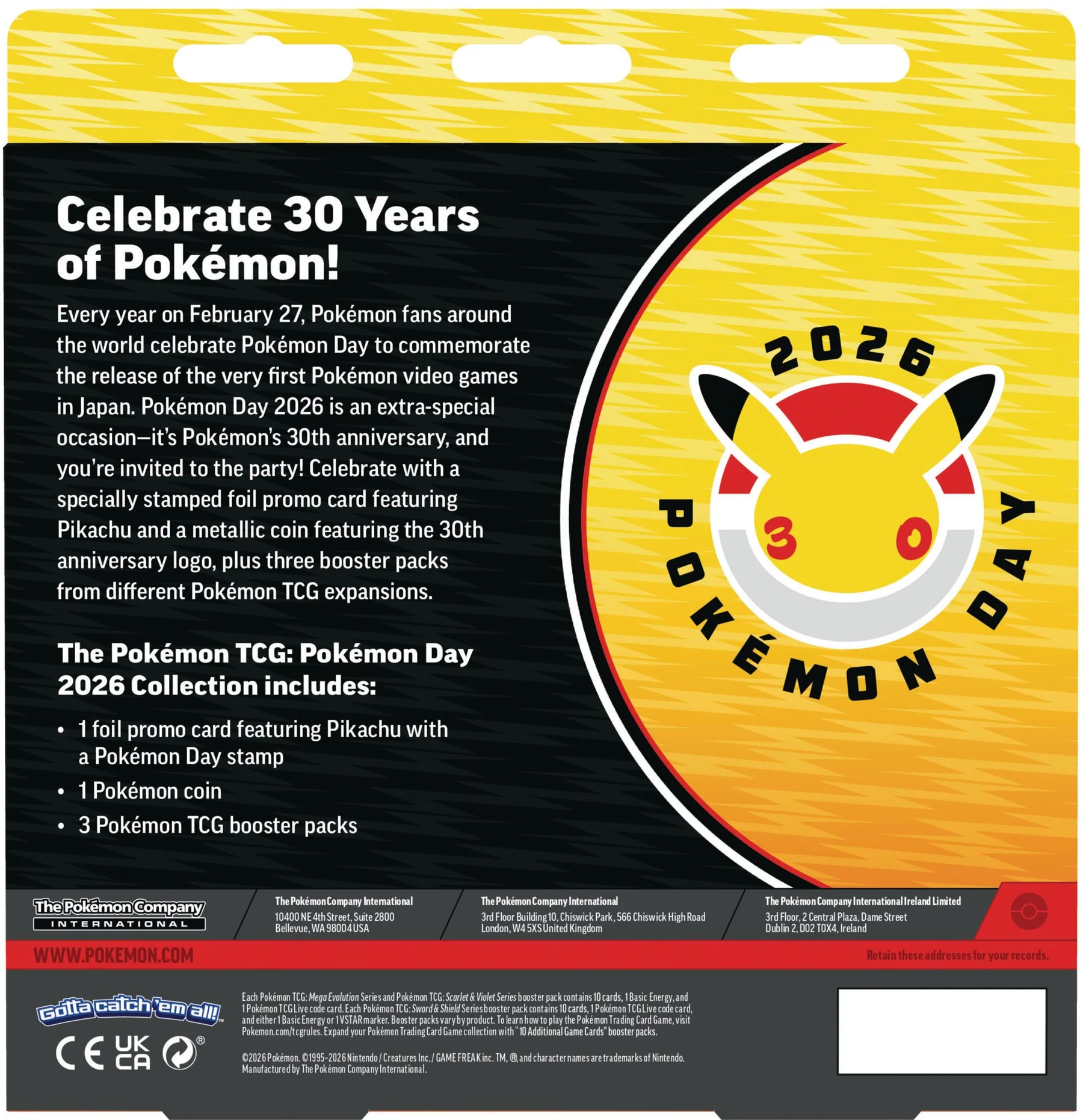 Pokémon TCG Day 2026 Collection 3