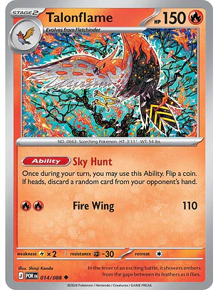Talonflame - 014/088 - POR