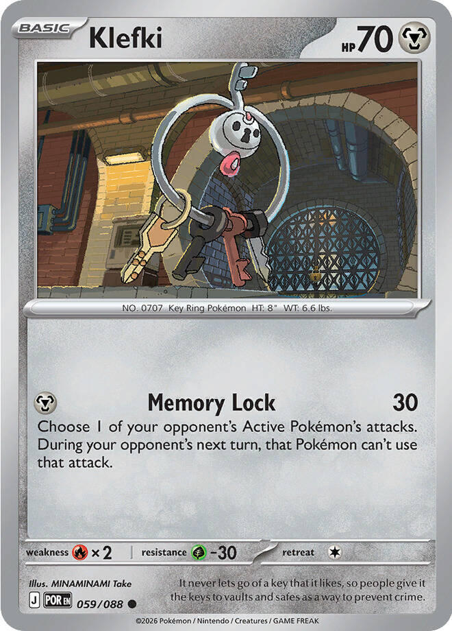 Klefki - 059/088 - POR 1