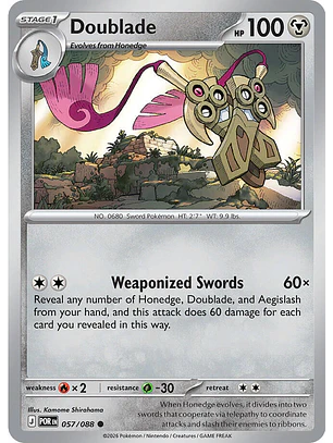 Doublade - 057/088 - POR