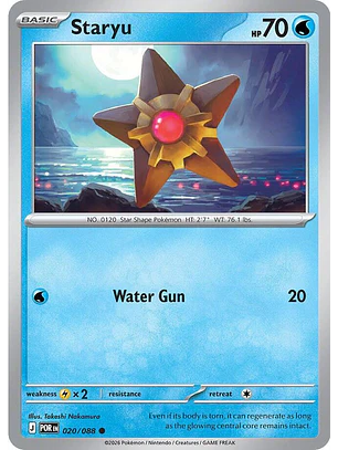 Staryu - 020/088 - POR