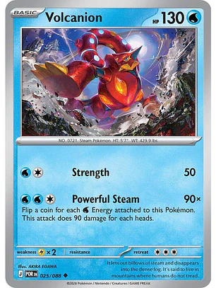 Volcanion - 025/088 - POR