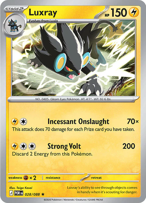 Luxray - 028/088 - POR