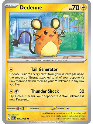 Dedenne - 029/088 - POR