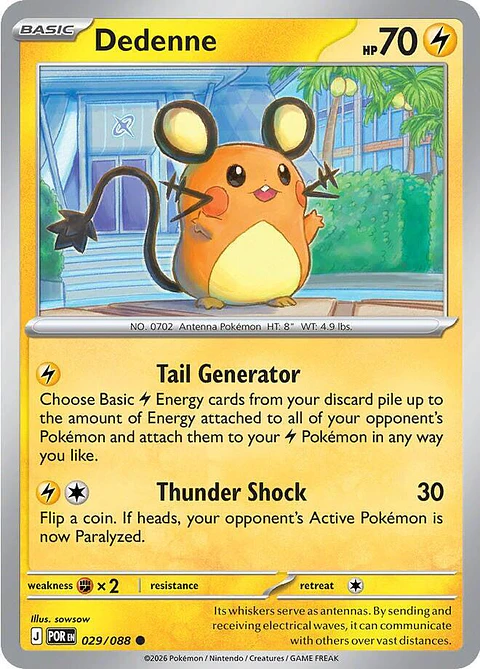 Dedenne - 029/088 - POR
