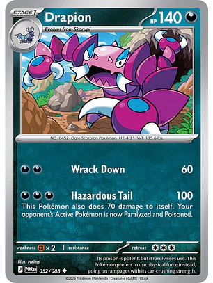Drapion - 052/088 - POR