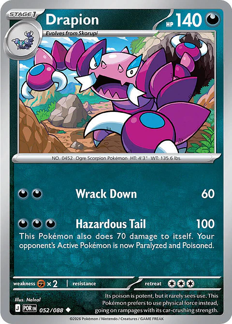 Drapion - 052/088 - POR