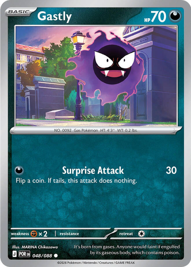 Gastly - 048/088 - POR 1