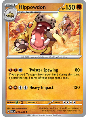 Hippowdon - 040/088 - POR