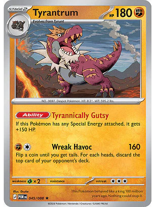 Tyrantrum - 045/088 - POR
