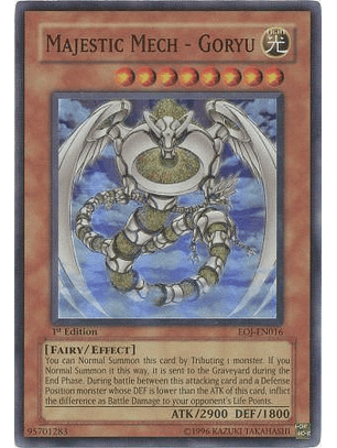 Majestic Mech - Goryu - EOJ-EN016 - Super Rare