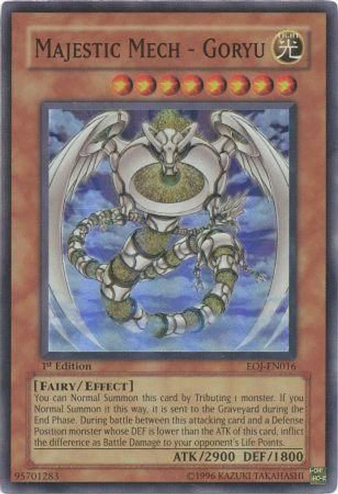 Majestic Mech - Goryu - EOJ-EN016 - Super Rare