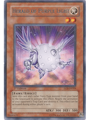 Herald of Purple Light - EOJ-EN019 - Rare 