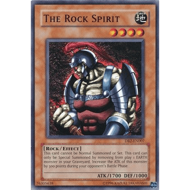 The Rock Spirit - DB2-EN007 - Common