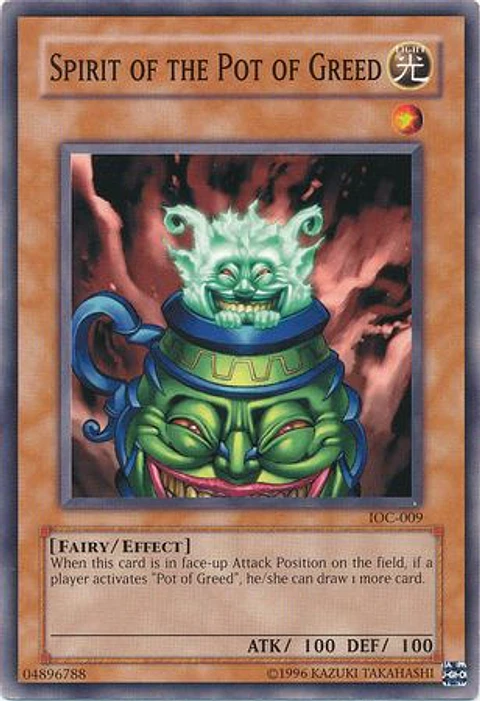 Spirit of the Pot of Greed - IOC-EN009 - Common