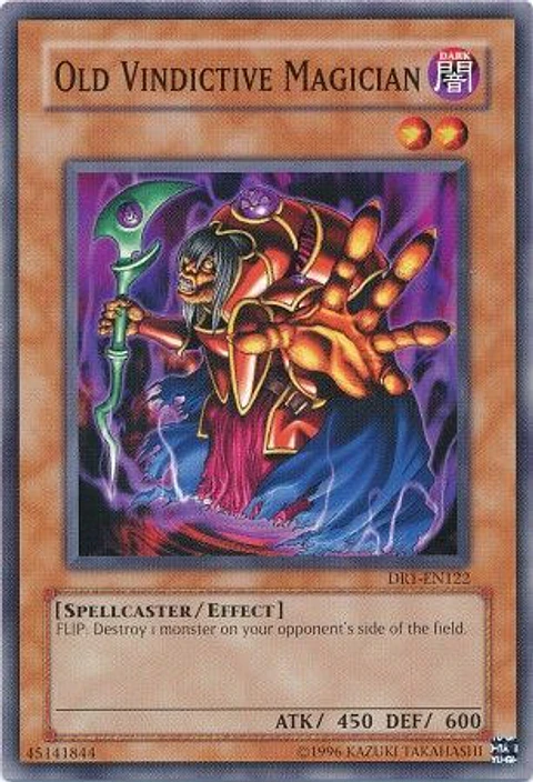 Old Vindictive Magician - DR1-EN122 - Common