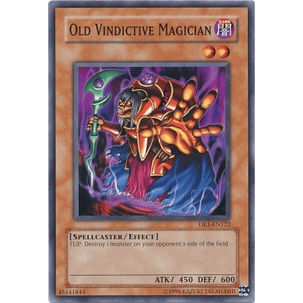 Old Vindictive Magician - DR1-EN122 - Common