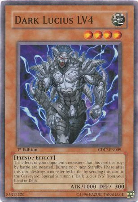 Dark Lucius LV4 - CDIP-EN009 - Common