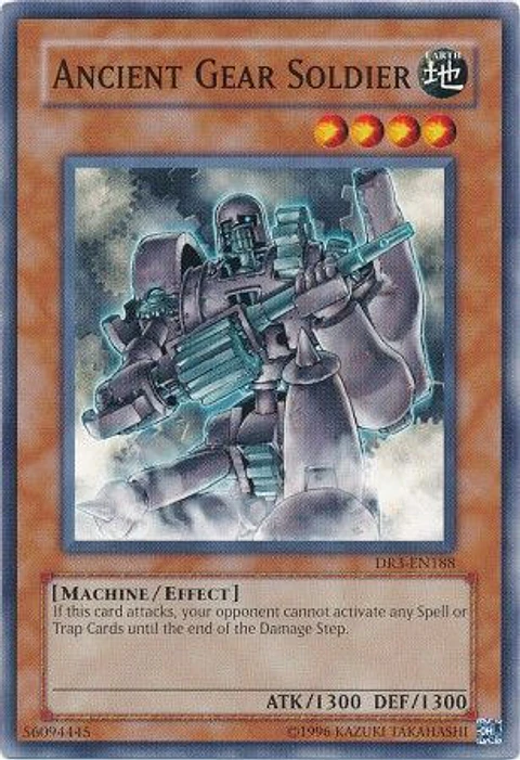 Ancient Gear Soldier - DR3-EN188 - Common