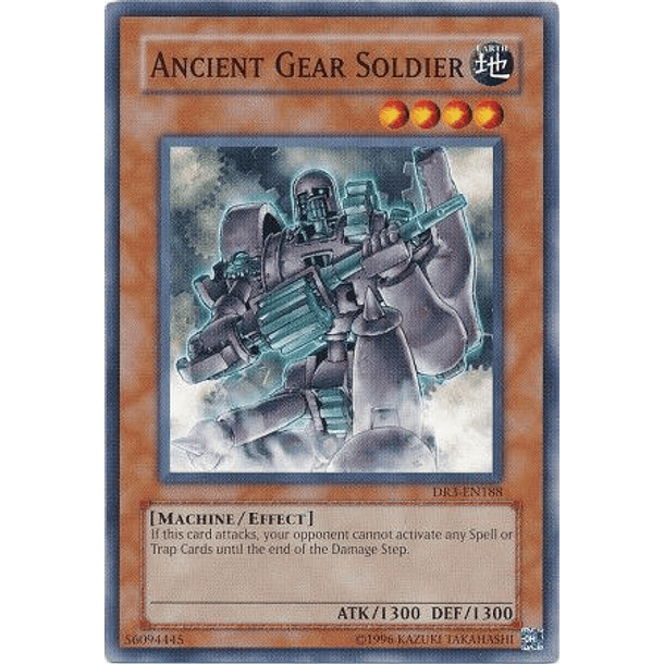 Ancient Gear Soldier - DR3-EN188 - Common